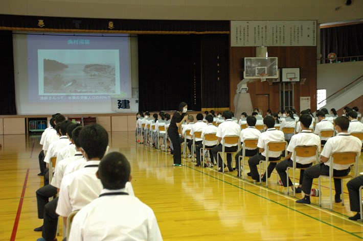 東海大星飛翔高校で講演｜水俣病センター相思社